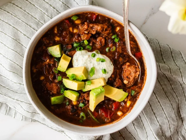 Plant-Based Beef Lentil Chili
