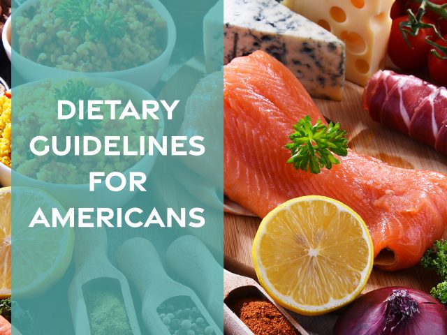 Updated Dietary Guidelines for Americans