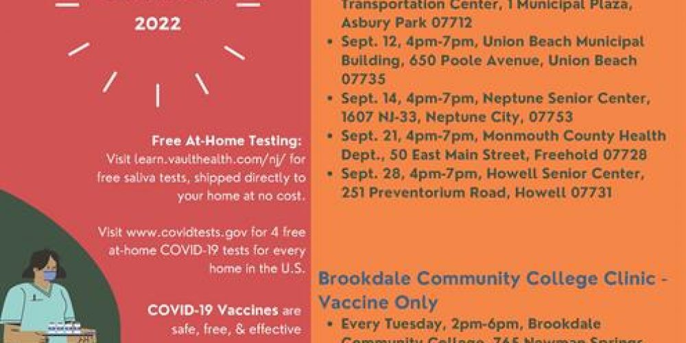 Monmouth County COVID-19 Testing Information